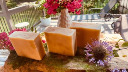 Golden Aloe Soap Bar